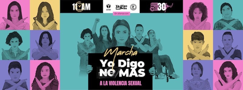 Marcha conmigo el 30 de abril en contra de la Violencia Sexual
