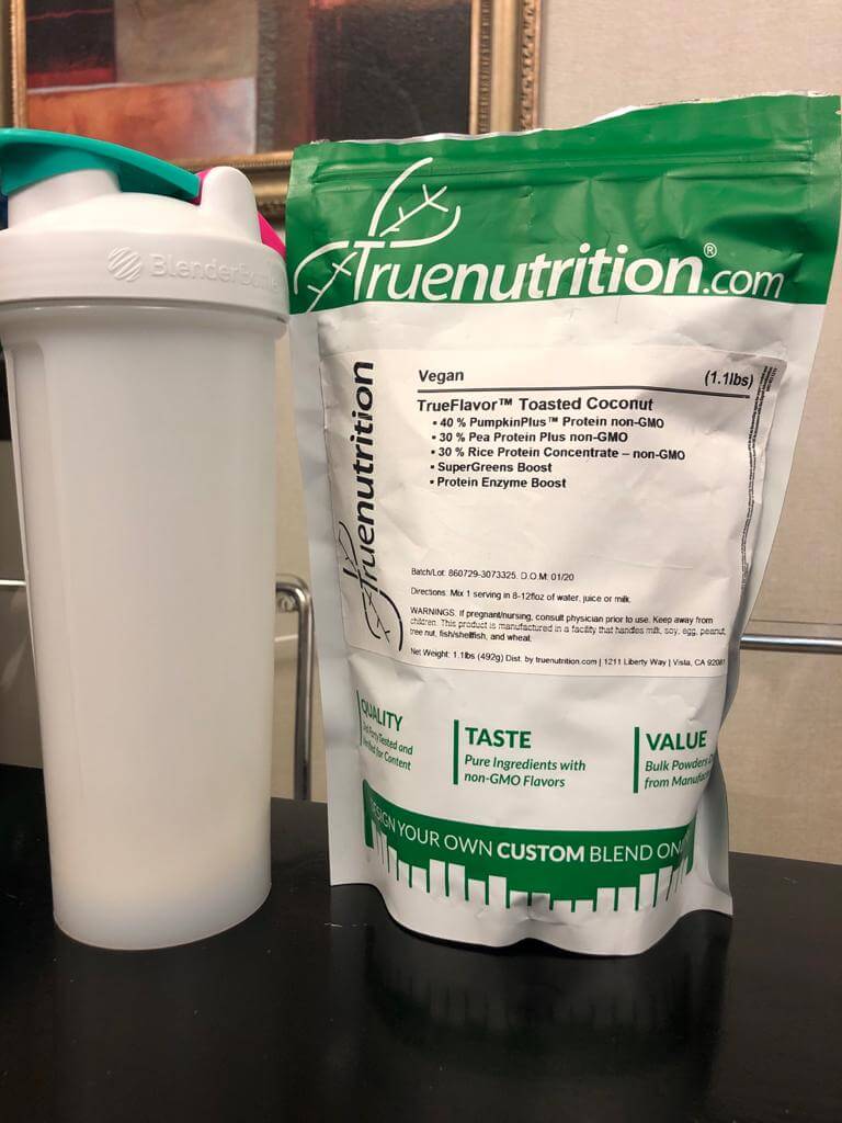 Truenutrition protein shake